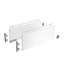 Afbeeldingen van Hettich AvanTech YOU Frontlade 187 mm hoog, setverpakking x NL 650 mm, wit, links en rechts
