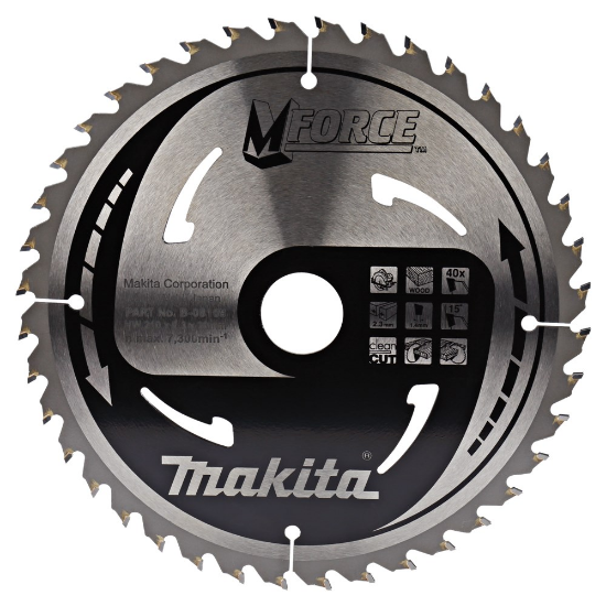 Afbeeldingen van Makita Zaagb Mforce 210X30X2,3 40T15G B-08109