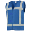Afbeeldingen van Tricorp vest reflectie 453014 Royal Blue 5XL