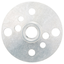 Afbeeldingen van Bosch Ronde moer met flensschroefdraad M 10