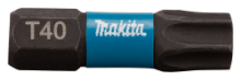 Afbeeldingen van Makita Slagschroefbit X Impact Black - T40x25mm