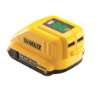 Afbeeldingen van DeWalt laadadapter DCB090-XJ - USB - voor alle XR accu's geleverd zonder accu