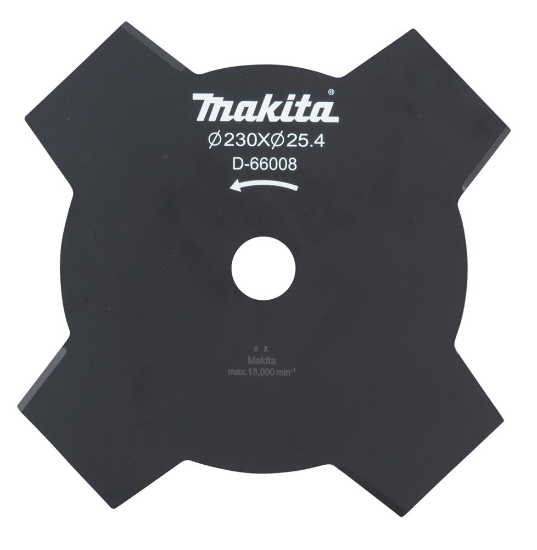 Afbeeldingen van Makita Bosmaaierblad 230x4T D-66008