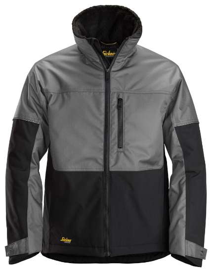 Afbeeldingen van Snickers Allround winterjack 1148-1804, Maat XL, grijs/zwart
