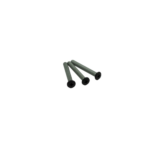 Afbeeldingen van Ami set a 3 schroeven - Deurdikte 63/67 - Ral 9005