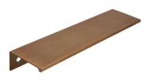 Afbeeldingen van Siro Handgreep metaal - boorafstand 128mm/L 145mm/H 40mm/B 20mm antiek messing 
