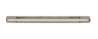 Afbeeldingen van Siro Meubelgreep metaal - boorafstand 96mm/L 118mm/H 24mm/B 10mm RVS effect 