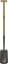 Afbeeldingen van Kelfort Spade - 280x170mm - Epoxy Coating met T-steel 