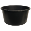 Afbeeldingen van Speciekuipen pvc 90 liter zwart Gripline-D