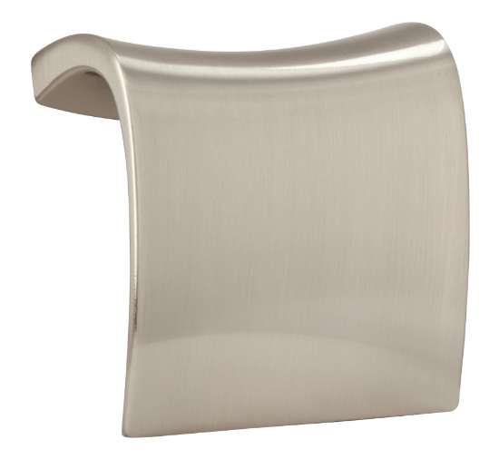 Afbeeldingen van Siro Meubelgreep metaal - boorafstand 64mm/L 72mm/H 31mm/B 72mm RVS effect 