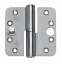 Afbeeldingen van Bsw Veiligheids kogelpaumelle V RD BB 807 GV - links 89x127 afgerond - gegalvaniseerd 