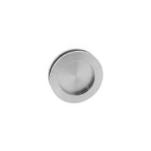 Afbeeldingen van INTERSTEEL Schuifdeurkom glasdeur 55 mm rvs geborsteld 4760