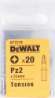 Afbeeldingen van DeWALT Bitset pozidriv DT7218