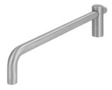 Afbeeldingen van Siro Meubelgreep metaal - boorafstand 64mm/L 87mm/H 32mm/B 12mm - RVS 