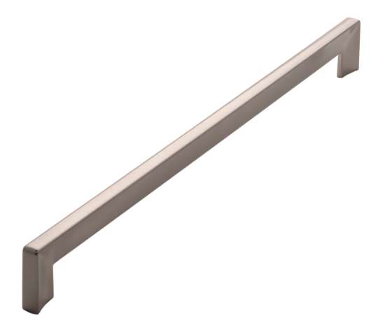 Afbeeldingen van Siro Meubelgreep metaal - boorafstand 320mm/L 328mm/H 36mm/B 10mm RVS effect 