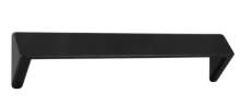 Afbeeldingen van Siro Schelpgreep metaal - boorafstand 160mm/L 168mm/H 23mm/B 39mm mat zwart 