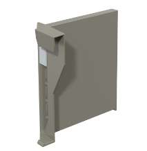 Afbeeldingen van Hettich OrgaStore 810 / 820 / 830 lengteverdeler, champagne