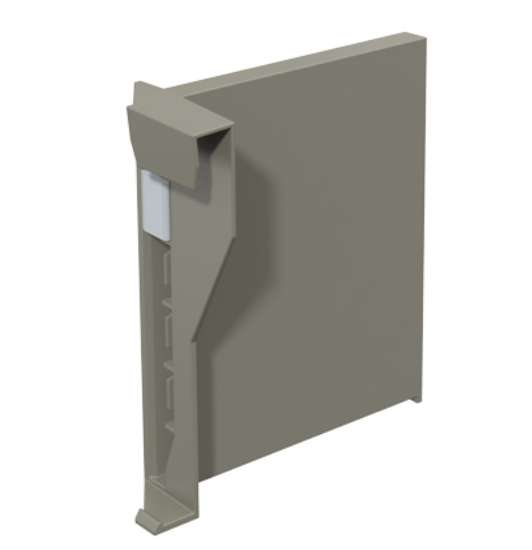 Afbeeldingen van Hettich OrgaStore 810 / 820 / 830 lengteverdeler, champagne