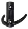 Afbeeldingen van Siro Kapstokhaak metaal - boorafstand 32mm/L 57mm/H 28mm/B 60mm mat zwart 