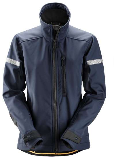 Afbeeldingen van Snickers softshell dames jack 1207-9504 maat M