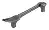 Afbeeldingen van Siro Meubelgreep metaal - boorafstand 96mm/L 128mm/H 26mm/B 19mm - tin 