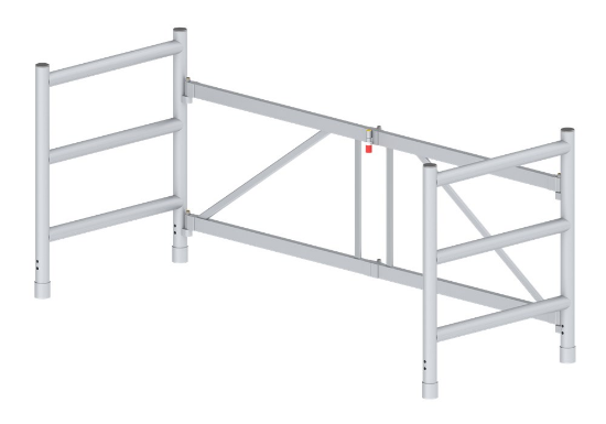 Afbeeldingen van Altrex vouwframe RS 44-Power - 3 sporten 