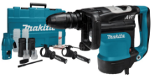 Afbeeldingen van Makita Combihamer HR4511CV - 230v 1350Watt - met Stofafzuiging 