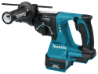 Afbeeldingen van Makita combihamer DHR243Z - 18V - zonder accu's, lader en stofafzuiging, met twee verwisselbare boorkoppen in doos