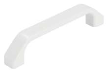 Afbeeldingen van Siro Meubelgreep kunststof - boorafstand 96mm/L 117mm/H 25mm/B 14mm - wit 