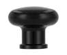 Afbeeldingen van Siro Meubelknop kunststof - L 32mm/H 27mm/B 32mm - zwart 