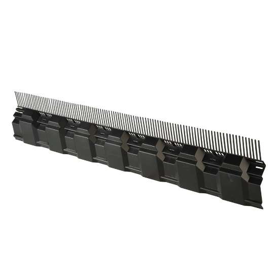 Afbeeldingen van Ubbink Airtex combiprofiel - 125mm x 1085mm - zwart