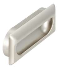 Afbeeldingen van Siro Schelpgreep kunststof - L 112mm/H 18mm/B 45mm - nikkel mat 
