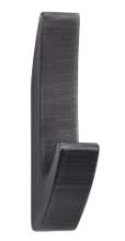 Afbeeldingen van Siro Kapstokhaak metaal - boorafstand 32mm/L 81mm/H 40mm/B 15mm antiek ijzer 