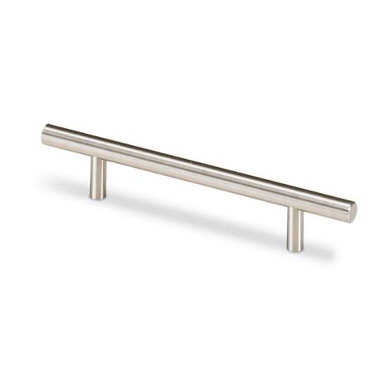 Afbeeldingen van Hettich stanggreep Hale, boorafstand 224, L 284 mm, H 35 mm, ø 12 mm, roestvrij staal finish geborsteld