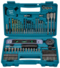 Afbeeldingen van Makita boor/bitset - 102 delig