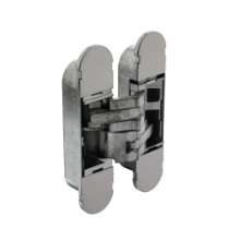 Afbeeldingen van INTERSTEEL Scharnier zamak 130x30, 3D verstelbaar, binnenwerk verzinkt - vernikkelde afdekkappen 4626