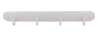 Afbeeldingen van Siro Sleutelhouder kunststof - boorafstand 208mm/L 240mm/H 29mm/B 36mm - wit 