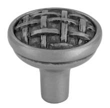Afbeeldingen van Siro Meubelknop metaal - L 34mm/H 32mm/B 34mm - antiek zilver 