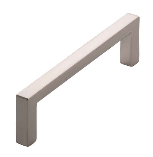 Afbeeldingen van Siro Meubelgreep metaal - boorafstand 96mm/L 104mm/H 28mm/B 8mm RVS effect 