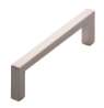 Afbeeldingen van Siro Meubelgreep metaal - boorafstand 96mm/L 104mm/H 28mm/B 8mm RVS effect 