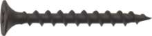 Afbeeldingen van Kelfort gipsplaatschroef - 3.9x25mm - zwart gefosfateerd grof draad 1000 stuks 