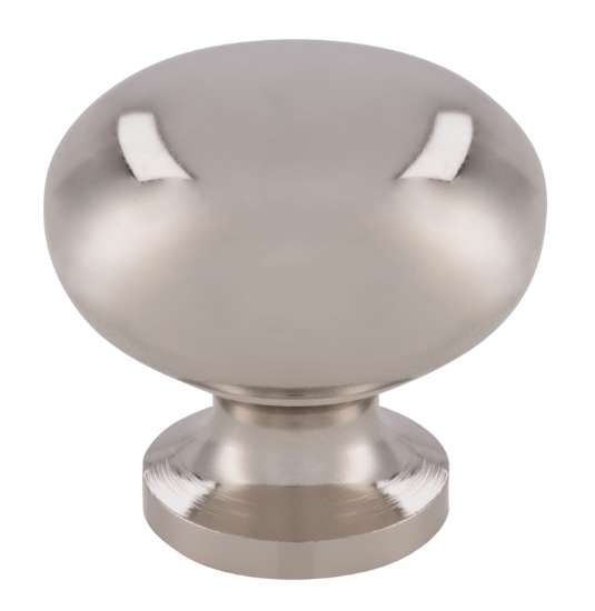 Afbeeldingen van Siro Meubelknop metaal - L 29mm/H 27mm/B 29mm - nikkel glanzend 