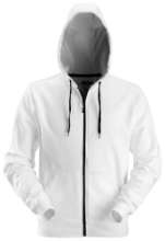 Afbeeldingen van Snickers zip hoodie 2801-0900 maat 2XL wit