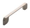 Afbeeldingen van Siro Meubelgreep metaal - boorafstand 160mm/L 168mm/H 30mm/B 12mm RVS effect 