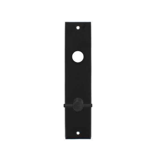 Afbeeldingen van INTERSTEEL Kortschild rechthoekig mat zwart 2568