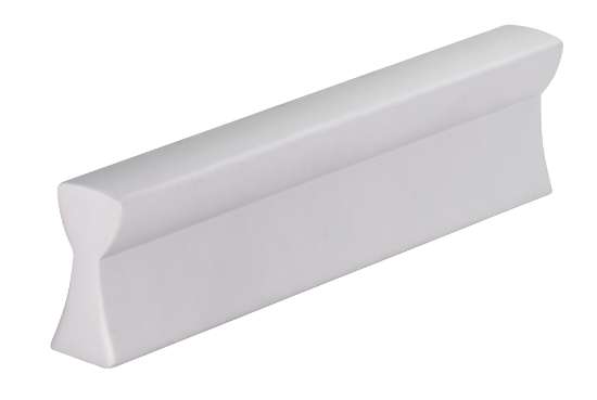 Afbeeldingen van Siro Meubelgreep metaal - boorafstand 64mm/L 84mm/H 20mm/B 9mm mat aluminium 