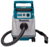 Afbeeldingen van Makita Stofzuiger met stofafzuigset DVC156LZX1 - 2x18v 15L opvangbak - voor droog gebruik in doos 