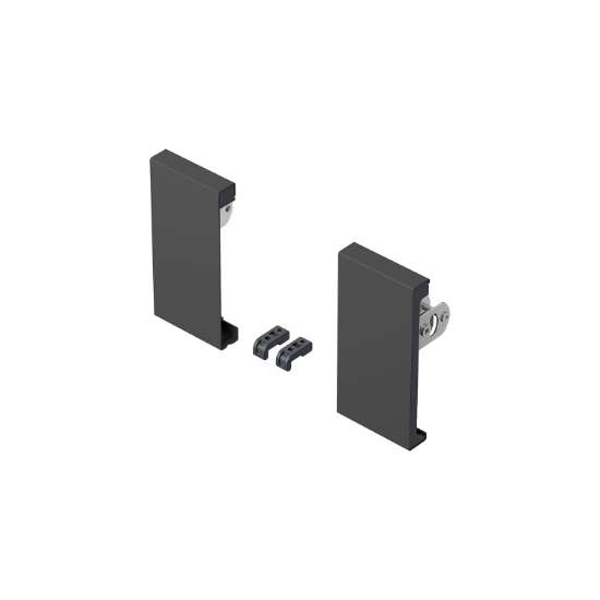 Afbeeldingen van Hettich Verbinder voor front ArciTech, 94 mm, antraciet