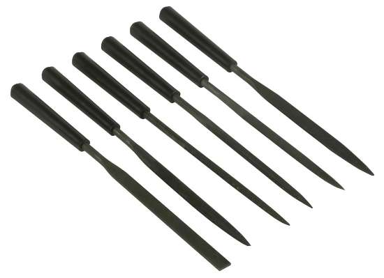 Afbeeldingen van Stanley naaldvijlenset - 150mm - 6 delig
