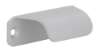 Afbeeldingen van Siro Handgreep metaal - boorafstand 50mm/L 60mm/H 27mm/B 20mm - mat aluminium 